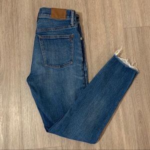 Madewell Distressed Skinny Jeans